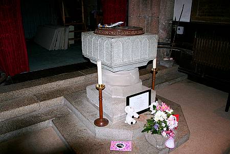 St Cleer - The Font